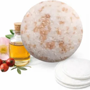 Limpiador facial sólido rosa mosqueta